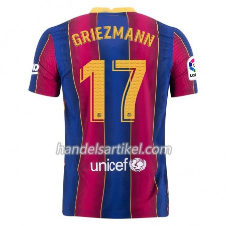 FC Barcelona Antoine Griezmann 17 Heim Trikotsatz 2020/21